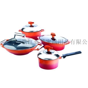 橙色幻想，點(diǎn)亮廚房藝術(shù) 艾鉑赫廚具套裝深度解析